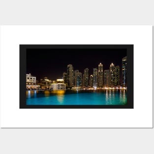 Dubai Skyline Posters and Art